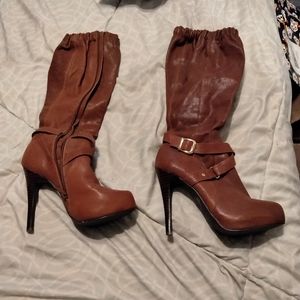 Frederick's of Hollywood, leather boots
